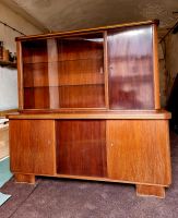 Alte Anrichte Buffet Vitrine Holzschrank DDR Retro Vintage Sachsen - Zeithain Vorschau