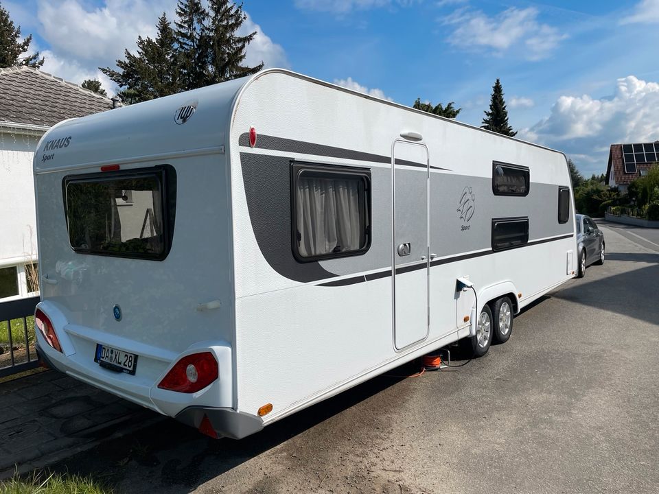 Knaus Sport 750 FKU TÜV/Gas /Reifen Neu  Klima, Mover ,9 Schlafp in Reinheim