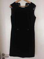 Tolles Retro Kleid schwarz 36 38 s m edel business dicker Stoff Düsseldorf - Bilk Vorschau