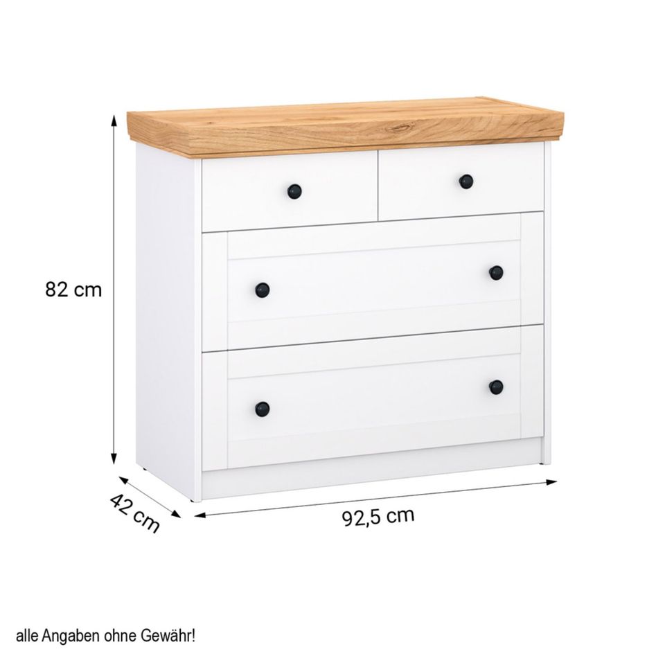 Kommode Sideboard Schrank Highboard Anrichte Weiss NEU 207-Er in Erfurt