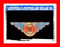 IWL LED LEUCHTSCHILD LEUCHTREKLAME WERBESCHILD DDR BATTERIE 3xAA Thüringen - Viernau Vorschau