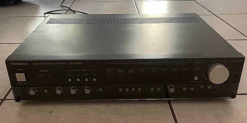 Used Technics SU-A6 MK2 Control amplifiers for Sale Used Technics SU-A6 MK2 Control amplifiers for Sale
