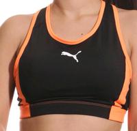 Puma High Impact Damen-Sport-BH - Schwarz, Orange Bayern - Bad Windsheim Vorschau
