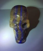 Edelsteinschädel Kristallschädel Skull aus Regenbogen-Fluorit * Berlin - Pankow Vorschau