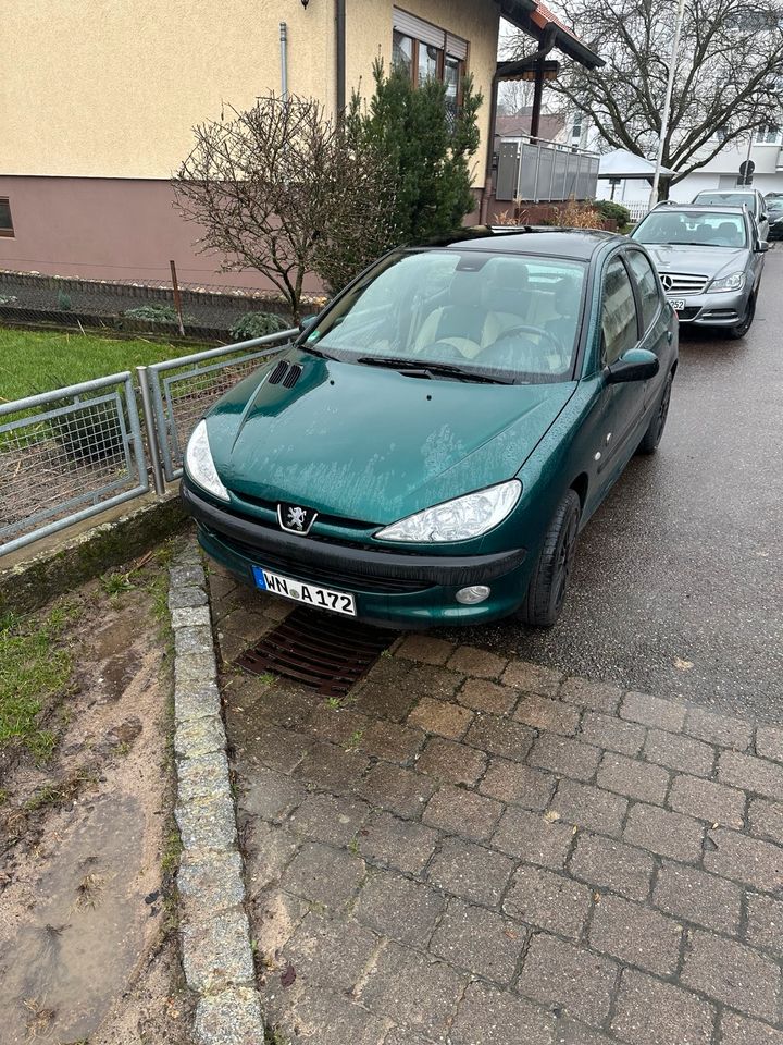 Peugeot 206 wenig KM in Winnenden