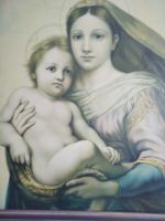 Sixtinische Madonna mit Kind (Raffaels berühmtestes Kunstwerk) Nordrhein-Westfalen - Bergisch Gladbach Vorschau