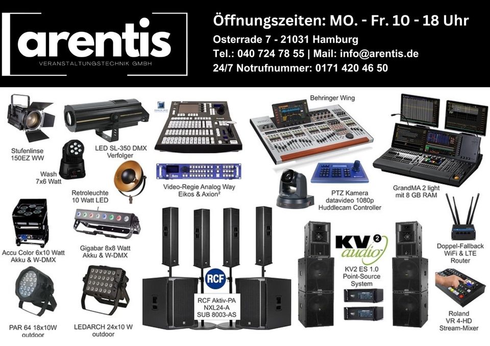 Soundsystem - Musikanlage - Satellitenanlage -  HK-Audio mieten in Hamburg