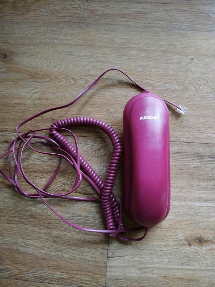 Analog Telefon pink in Emsdetten