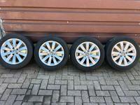 VW Alufelgen 205 55 R17 Reifen 5x112 Niedersachsen - Ostrhauderfehn Vorschau
