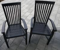 Stühle mit Armlehne schwarz Niedersachsen - Holtgast Vorschau