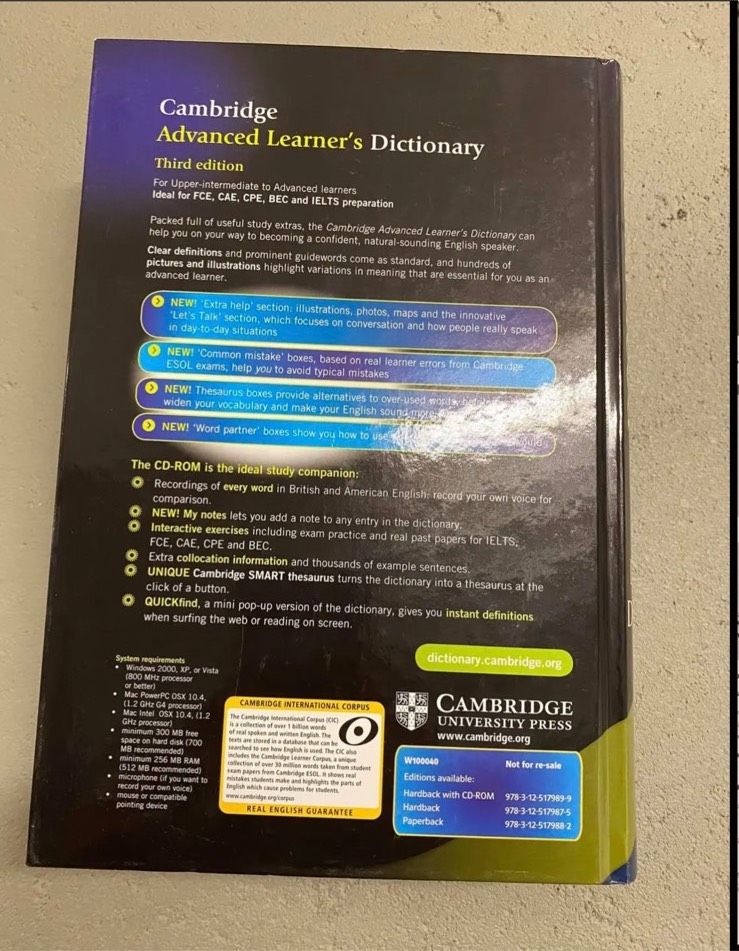 Cambridge Advance Dictionary Englisch in Brühl