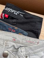 3x Set Esprit Shorts Sommer kurze Hosen Schwarz blau grau S 36 Saarland - Spiesen-Elversberg Vorschau