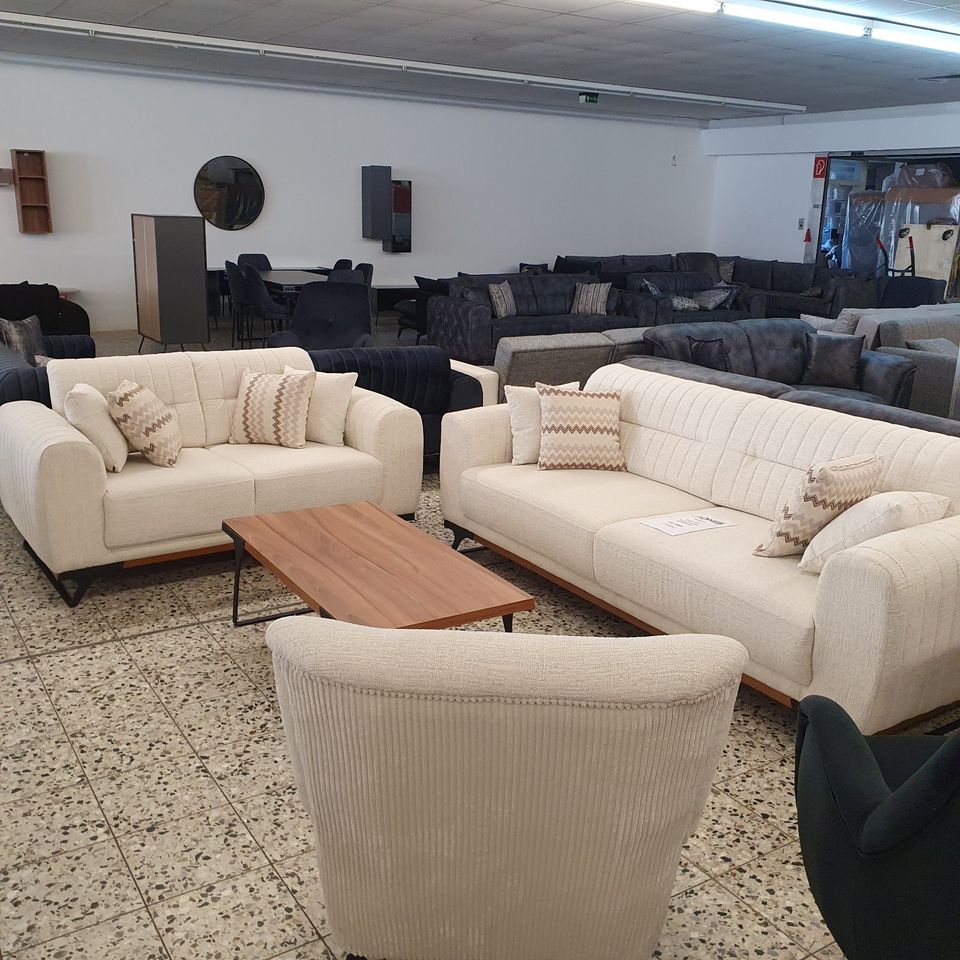 SofaSet Polstergarnitur Sofa Set 3-2-1 mit Kippfunktion im Rücken in Mönchengladbach