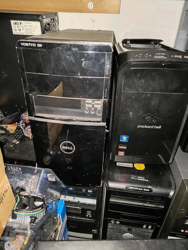 Viele alte PCs zu verkaufen | Konvolut für Bastler in Türkheim
