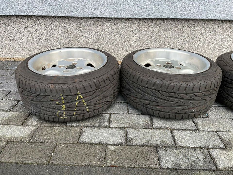 RH Alufelgen 4x AD804435 ET35 8jx14H2 LK 4x100 VW GTI in Hanau