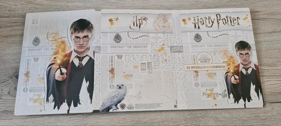 Verkaufe Harry Potter Gedenkmünze mit Sammelbox in Uetersen