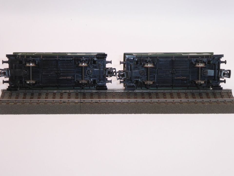 Märklin H0 Gepäckwagen 4038 grün 2er Set in Schrobenhausen