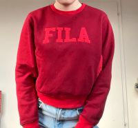 Fila Pulli Pullover Damen rot S mit Schriftzug Rheinland-Pfalz - Trier Vorschau