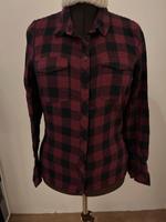 Only Bluse kariert weinrot schwarz Gr. 40 Niedersachsen - Adendorf Vorschau
