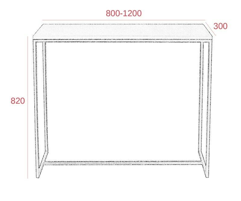 Konsolentisch KonsoleTisch Verschiedene Großen/Verschiedene Farbe in Drentwede