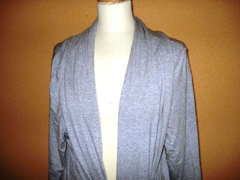 Helena Vera Jersey-Cardigan,grau melange,Gr.46/48 Neu in Bad Zwesten