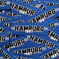 100x Hamburg Sticker | Aufkleber 1887 | Fanartikel Fußball | PVC Rheinland-Pfalz - Armsheim Vorschau