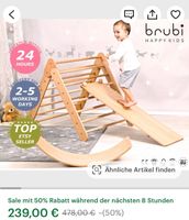 Kletter Pickler Dreieck mit Rutsche/Leiter und Balance Board Bayern - Reichertshausen Vorschau