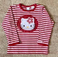 Original „HELLO KITTY“ Langarmshirt, rot-weiss geringelt, Gr. 92 Nordrhein-Westfalen - Herten Vorschau