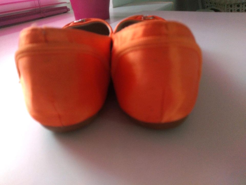 Ballerinas - Größe 37 - Orange in Altena