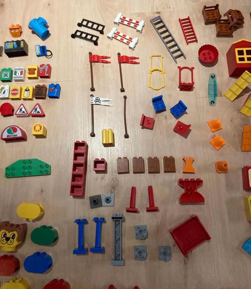 Lego Duplo Motivsteine Sondersteine Zubehör , Steine  Konvolut in Halberstadt