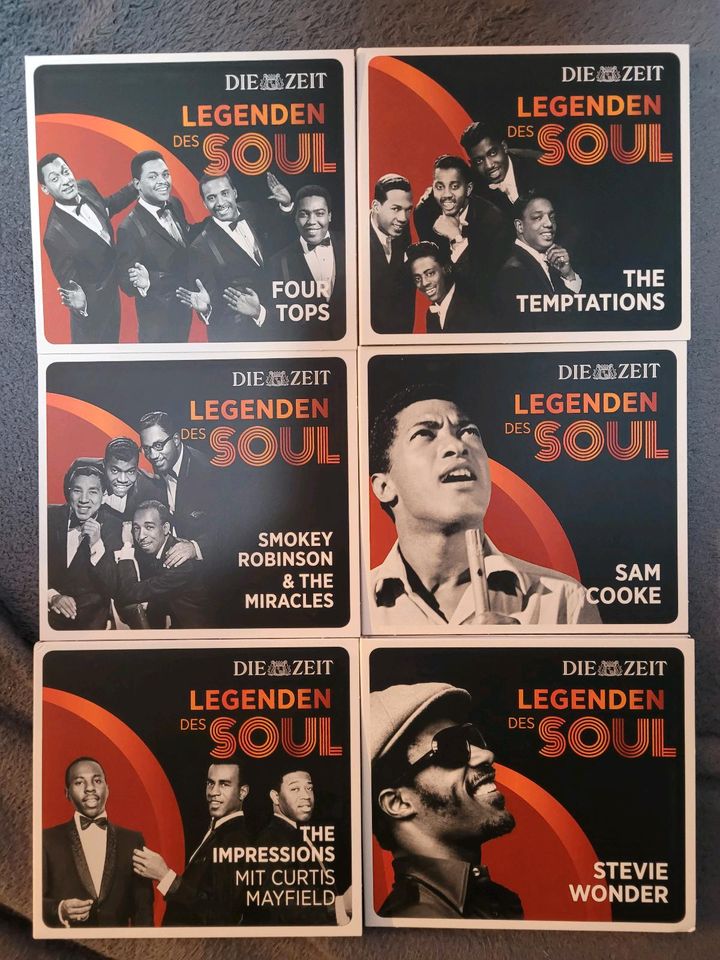 Die Zeit - Legenden des Soul 15 CD Box in Fürth