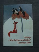 MICKY  WAUE  REKLAME SCHILDER KATALOG  1997 !!!!!! Original Sachsen - Bautzen Vorschau
