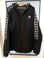 Adidas Herren Windbreaker Jacke Nylon Schwarz Grau Gr.XL Sachsen-Anhalt - Wernigerode Vorschau