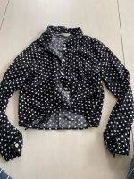 H&M Bluse kurz zum binden, schwarz mit weiß.Punkten, NEUw gr  158 Saarland - Lebach Vorschau