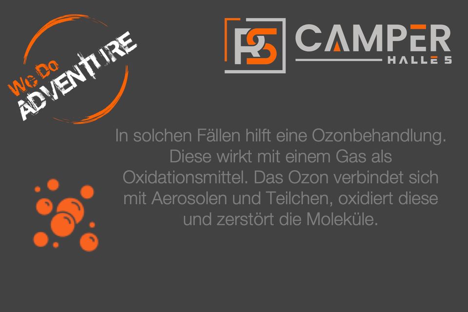 OZON Behandlung Camper, Wohnmobil, PKW, LKW Transporter RS Camper in Holzkirchen