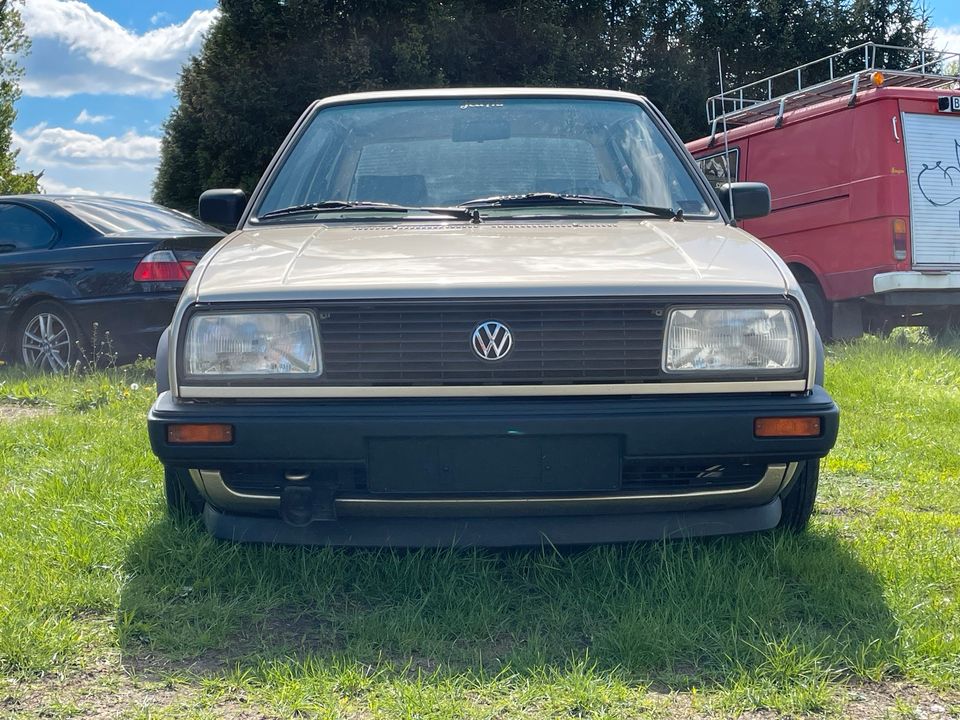 VW Jetta Mk 2 Coupé, Air-ride 1.8 RP, Klima, H-Gutacht. in Trebbin