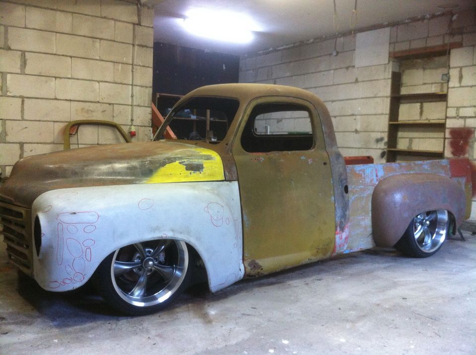 Studebaker 2R5 1/2ton Pickup 49er Custom Projekt in Effeltrich