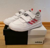 Kinder Schuh Sneakers Adidas weiß pink Größe 27 Hessen - Fernwald Vorschau