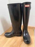 Gummistiefel Hunter schwarz 37 Bayern - Chieming Vorschau