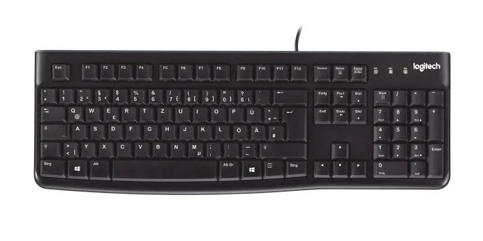 Logitech K120, USB Tastatur, QWERTZ, NEU, OVP in Regen