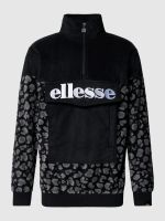 Ellesse Sweatshirt mit Fleece Modell 'SENZA' in black Düsseldorf - Eller Vorschau