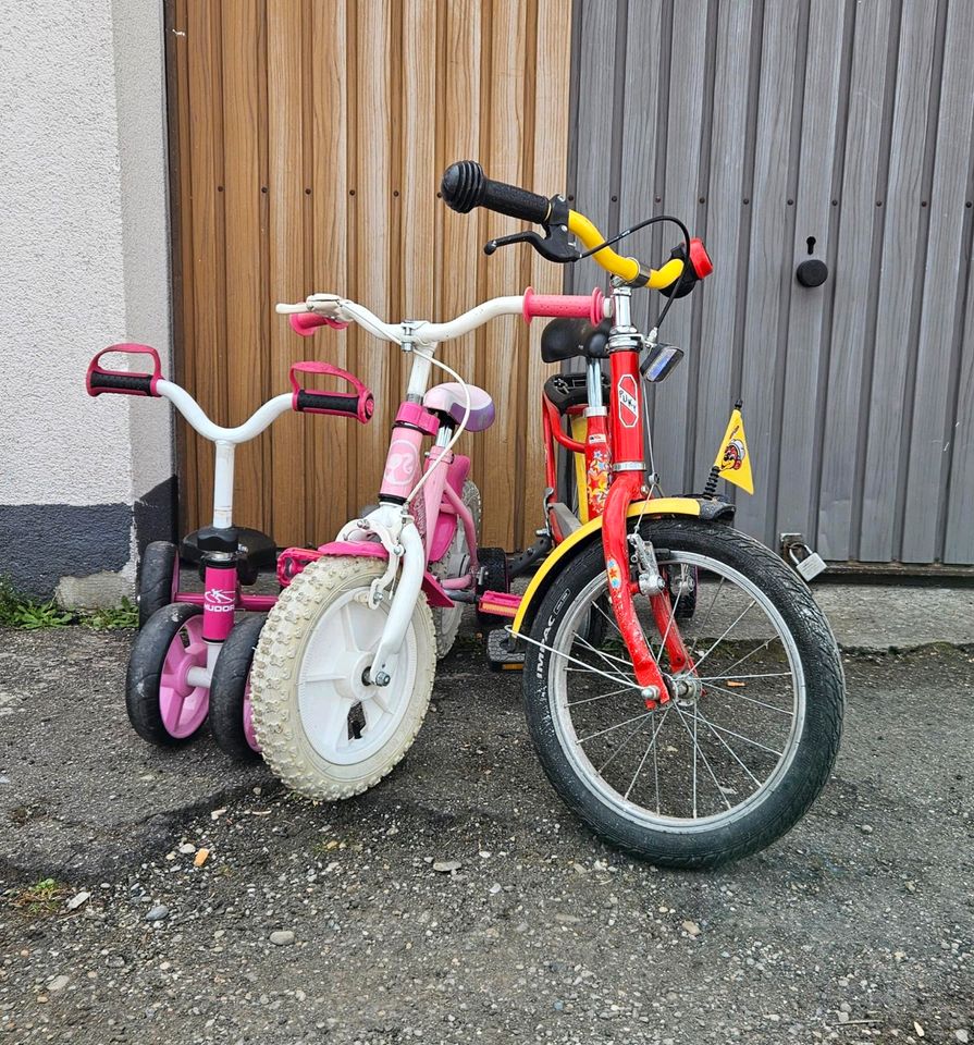 Kinderfahrräder 3× stük in Königsbrunn