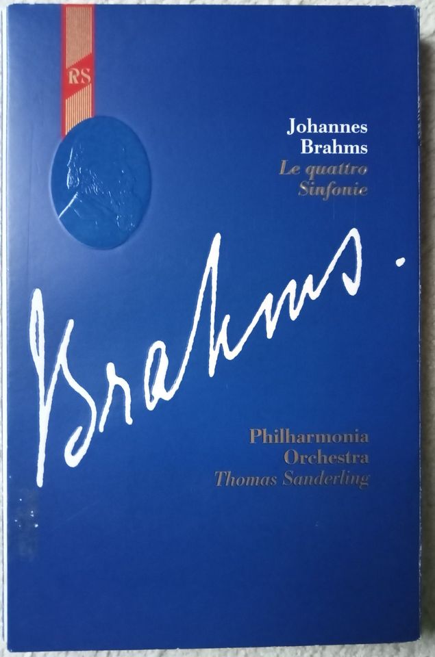 J. Brahms Sinfonien 1-4, 4 CDs , Dirigent: T Sanderling in Bonn