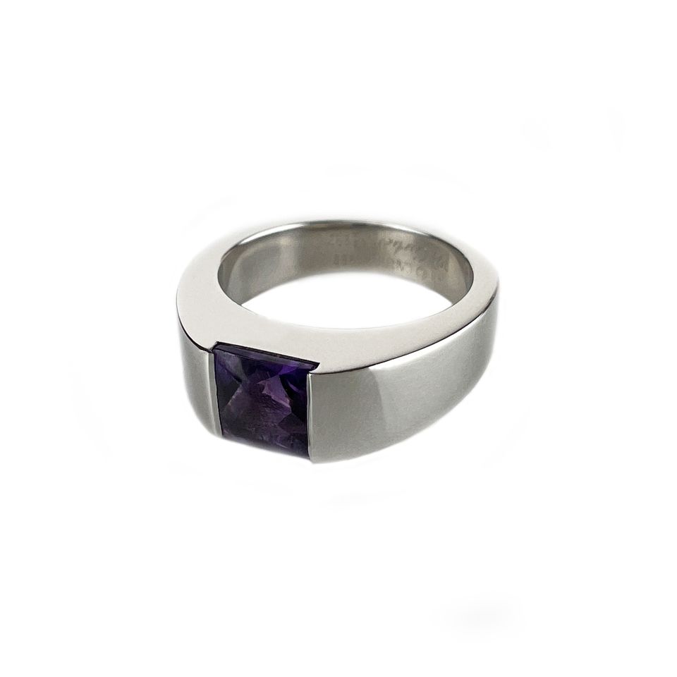 Cartier Tank Ring Größe 49 Amethyst 18 Karat Weißgold in Obervieland -  Habenhausen | eBay Kleinanzeigen ist jetzt Kleinanzeigen