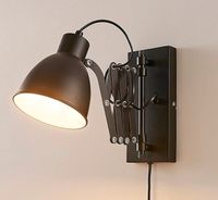 Lindby Wandlampe ausziehbar, schwarz Niedersachsen - Bad Iburg Vorschau