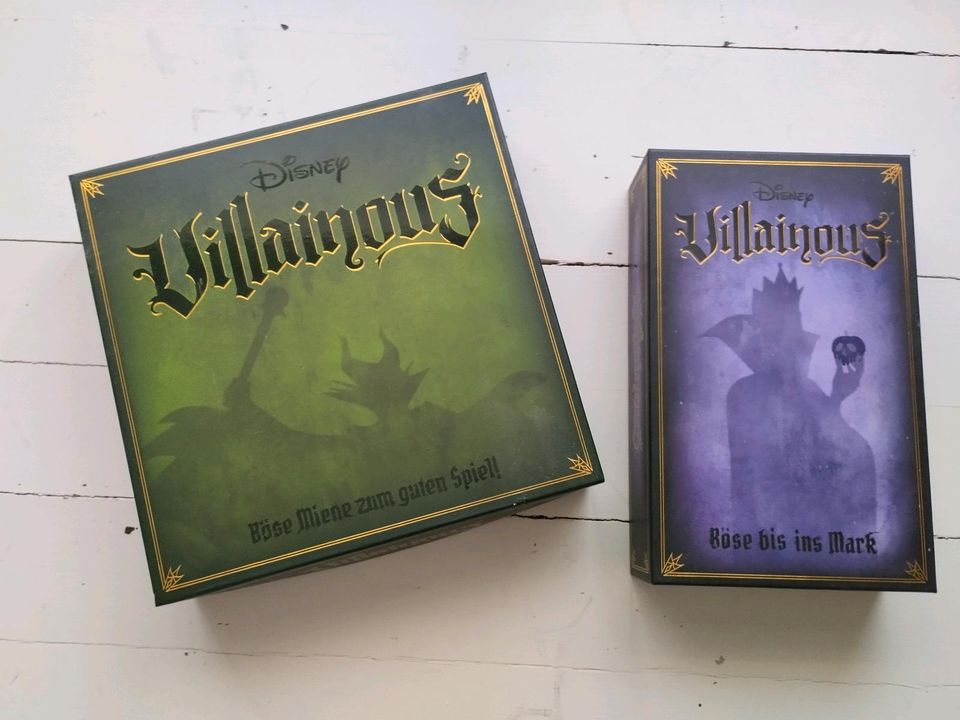 Villainous Grundspiel + Erweiterung "Böse bis ins Mark" in Melbeck