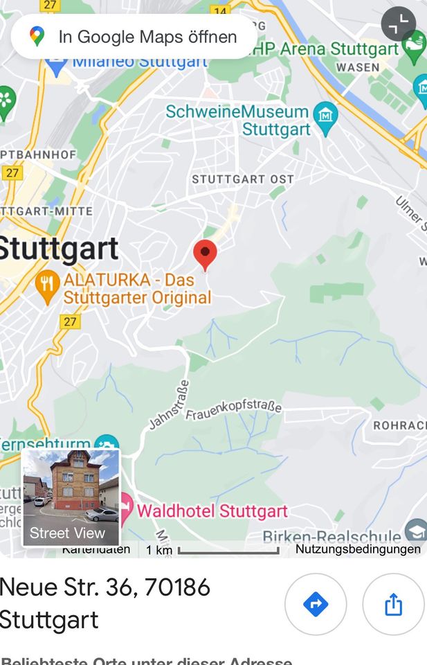 2-er WG komplett neu zu vergeben zum 1.08. frei in Stuttgart