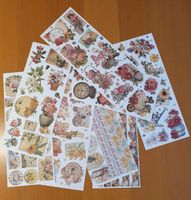 Aufkleber Sticker zum Basteln im shabby chic vintage Stil Nordrhein-Westfalen - Warendorf Vorschau