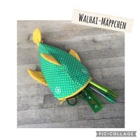 Geschenk Einschulung! Mäppchen Walhai, grün gelb HANDMADE Baden-Württemberg - Königheim Vorschau