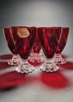 Anchor Hocking | 8 Royal Ruby Red Boopie Gläser | Glaskelche Baden-Württemberg - Wiesloch Vorschau